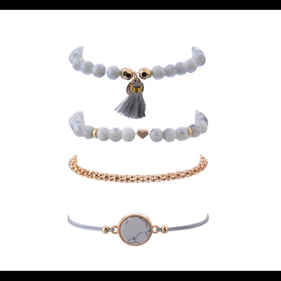 Stacked bracelet set - Picture 2 of 2